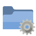 folder,gear icon