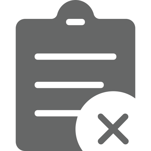 Document Error svg vector icon