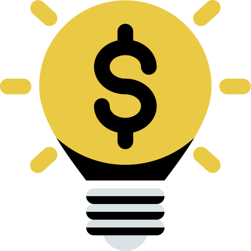 Lightbulb Idea svg vector icon