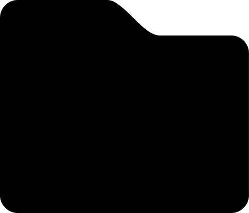 Folder svg vector icon