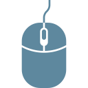 click, computer, device, hardware, input, mouse, tool svg vector icon
