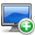 add, monitor icon
