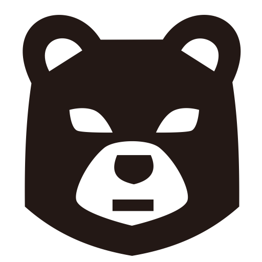 Bear Market svg vector icon