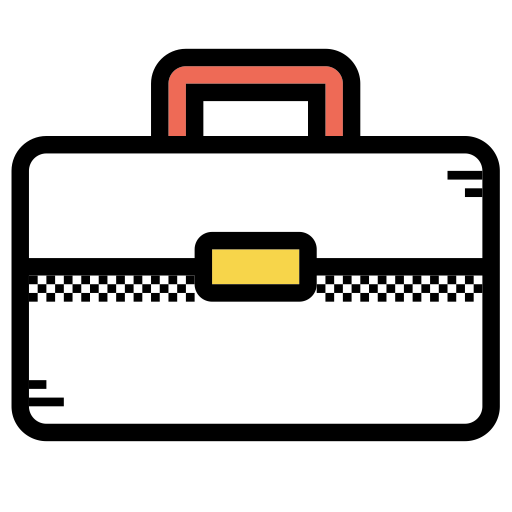 File Bag svg vector icon