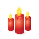 christmas, light icon