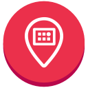 circle, meetvibe, social svg vector icon