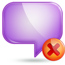 chat,block icon