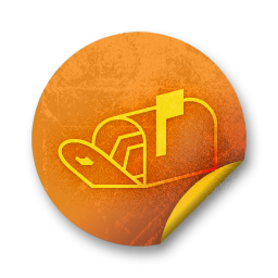 orange,grunge,sticker,badge icon