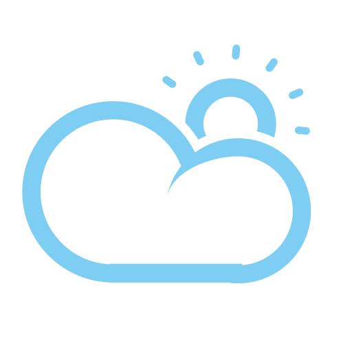 Weather Clear Cloudy Daytime svg vector icon