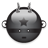 starburst,black icon