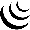 code, coding, jquery, social, web svg vector icon