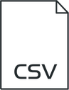 csv icon