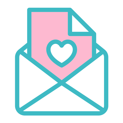 Love Letter svg vector icon