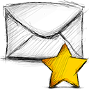 email,starred icon