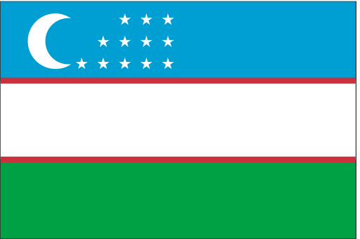 Uzbekistan svg vector icon