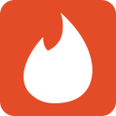 tinder svg vector icon