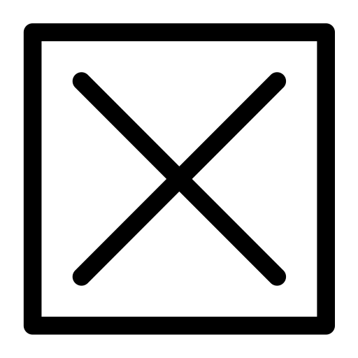 Refuse svg vector icon