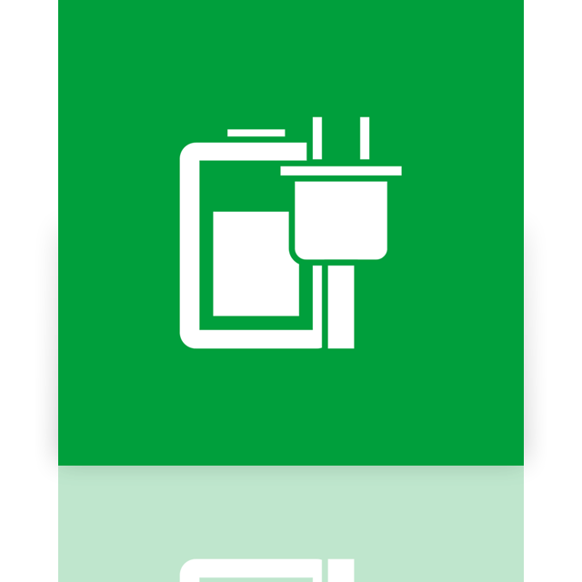 power,option,mirror icon