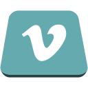 audio, social, social media, social network, vimeo svg vector icon