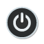 button, power, sticker icon