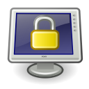 lock, screen, system svg vector icon