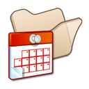 beige, folder, scheduled, tasks icon