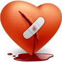 heart,broken,valentine,love icon