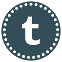 media, multimedia, network, social, tumbler, web svg vector icon