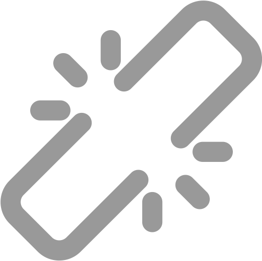 Cancel Link svg vector icon