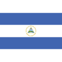 ensign, flag, nation, nicaragua svg vector icon