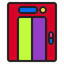 decoration, holiday, hotel, lift, party, xmas svg vector icon