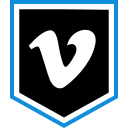 logo, media, social, vimeo svg vector icon