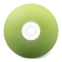 avant, cd, vert icon