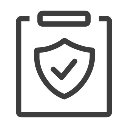 Insurance Order svg vector icon