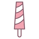 dessert, food, ice cream, snow, sweet svg vector icon