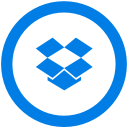 dropbox svg vector icon