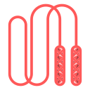 exercise, fitness, jump rope, jumping svg vector icon