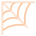 cobweb, halloween, holyday, spider, web svg vector icon
