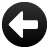 round,arrow,left,previous,back,backward,prev,circle icon