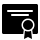 certificate icon