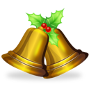 bells, christmas icon