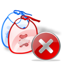 bib,close,no,cancel,stop icon