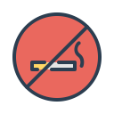 cigarette, forbibben, quit smoking, resolutions, stop smoking svg vector icon