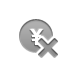 coin,yen,cross icon
