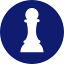 chess, figure, management, marketing, planning, strategy svg vector icon