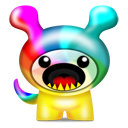 sayonara,spinning,ball icon