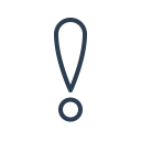 alert, attention, caution, danger, error, exclamation, warning svg vector icon