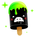 acida, cream, ice icon