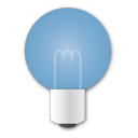 bulb,blue,hint,tip,energy icon