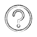 faq, help, productivity, shape, social svg vector icon
